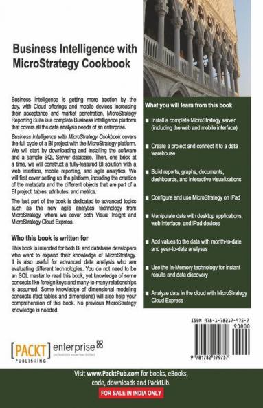 Business Intelligence with MicroStrategy Cookbook