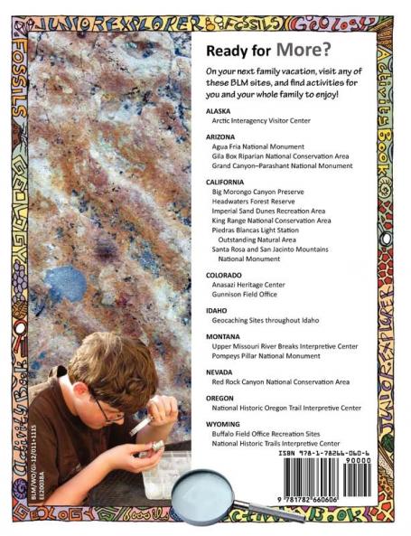 Junior Explorer Geology and Fossils Activity Book