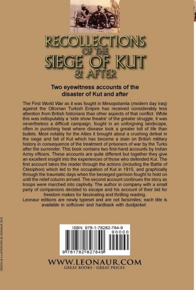 Recollections of the Siege of Kut & After
