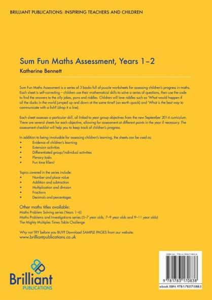 Sum Fun Maths Assessment