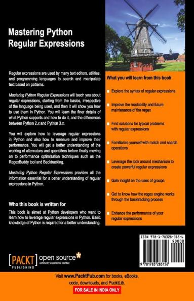 Mastering Python Regular Expressions