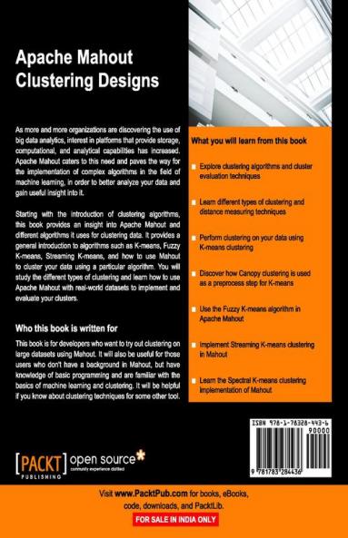 Apache Mahout Clustering Designs