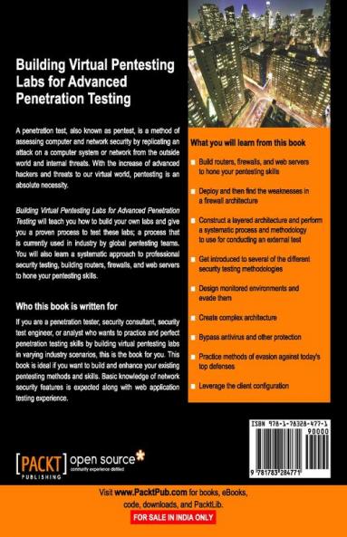 Building Virtual Pentesting Labs for Advanced Penetration Testing