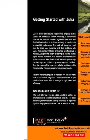 Getting started with Julia Programming Language