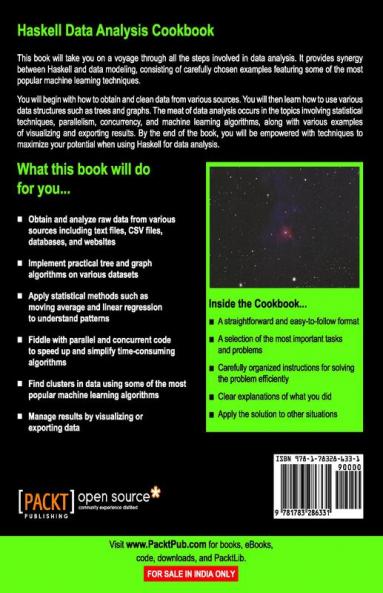 Haskell Data Analysis Cookbook