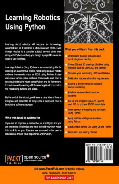 Learning Robotics Using Python