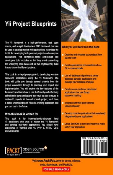 Yii Project Blueprints