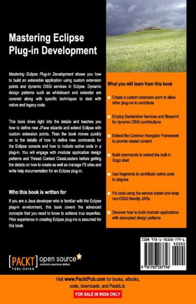 Mastering Eclipse Plug-in Development