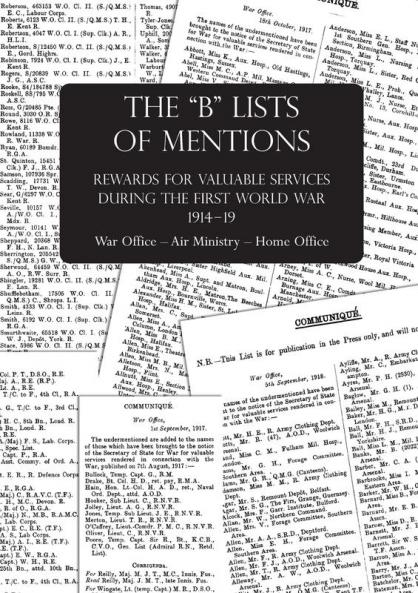 THE B LISTS OF MENTIONS