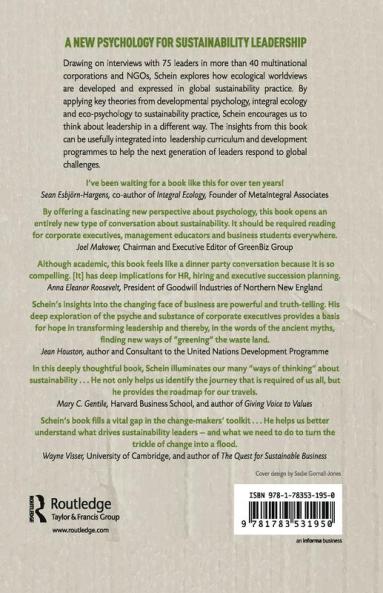 New Psychology for Sustainability Leadership