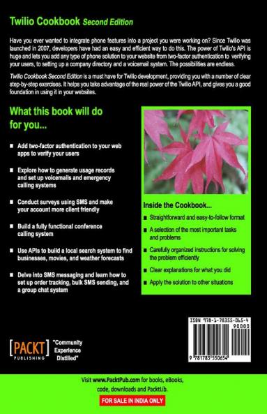 Twilio Cookbook Second Edition