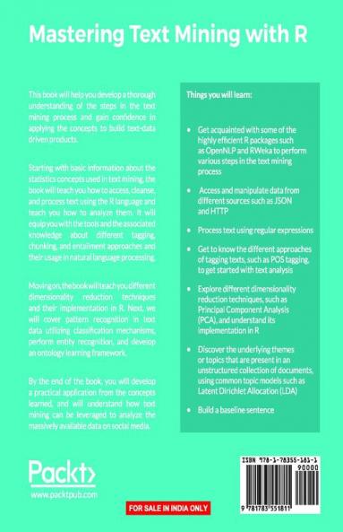 Mastering Text Mining with R