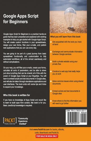 Google Apps Script for Beginners