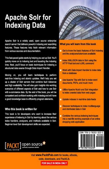 Apache Solr for Indexing Data
