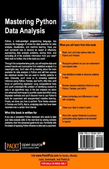 Mastering Python Data Analysis
