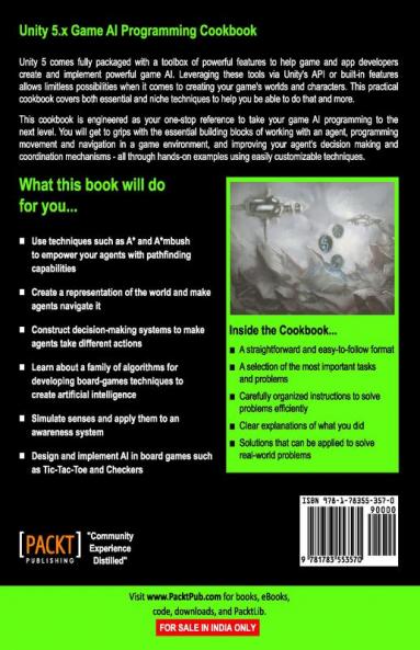 Unity 5.x Game AI Programming Cookbook