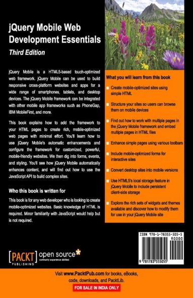 jQuery Mobile Web Development Essentials - Third edition