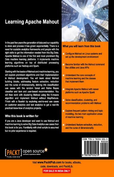 Learning Apache Mahout