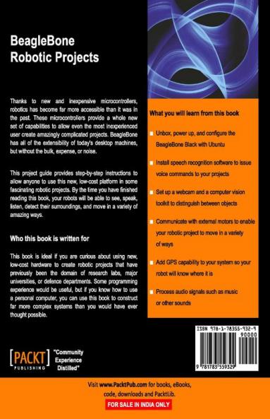 Beaglebone Robotic Projects