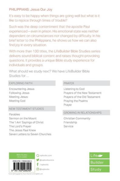 Philippians (Lifebuilder Study Guides): Jesus Our Joy (Lifebuilder Bible Study Guides 186)