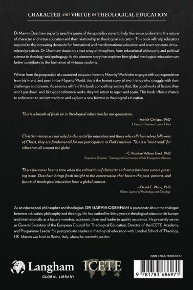 Character and Virtue in Theological Education