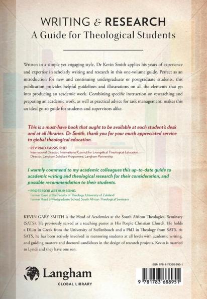 Writing and Research: A Guide for Theological Students