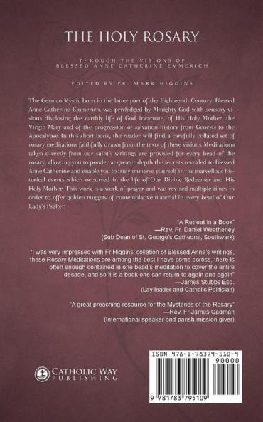 The Holy Rosary through the Visions of Blessed Anne Catherine Emmerich