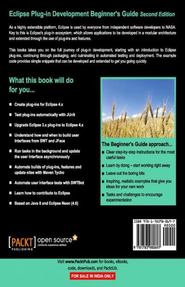 Eclipse Plug-in Development Beginner's Guide - Second Edition