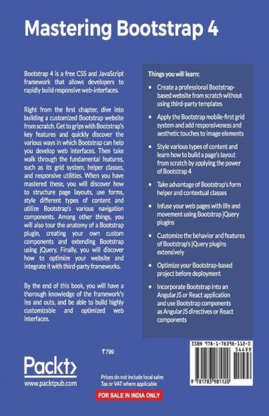 Mastering Bootstrap 4