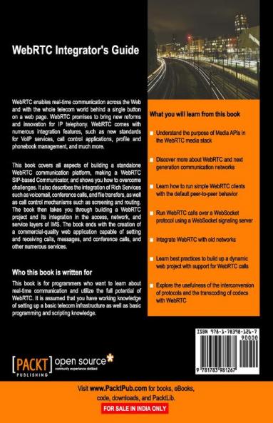 WebRTC Integrator's Guide