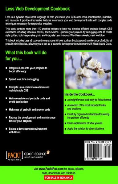 Less Web Development Cookbook