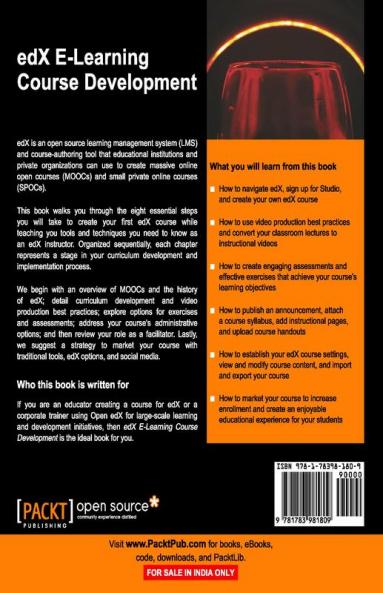 edX E-Learning Course Development