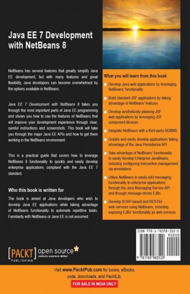 Java EE 7 Development with NetBeans 8