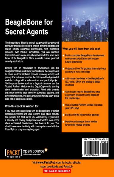 Beaglebone for Secret Agents