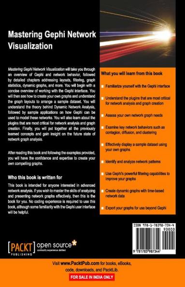 Mastering Gephi Network Visualization