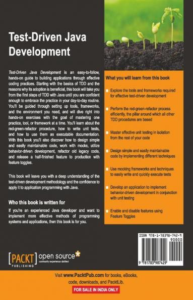 Test-Driven Java Development