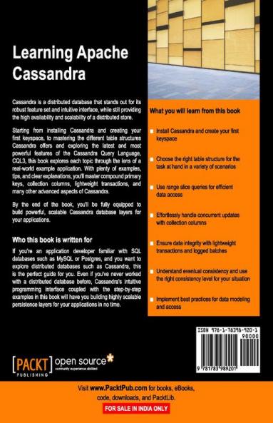 Learning Apache Cassandra