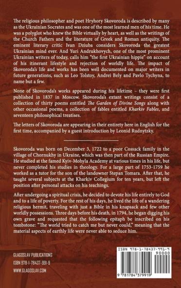 The Complete Correspondence of Hryhory Skovoroda