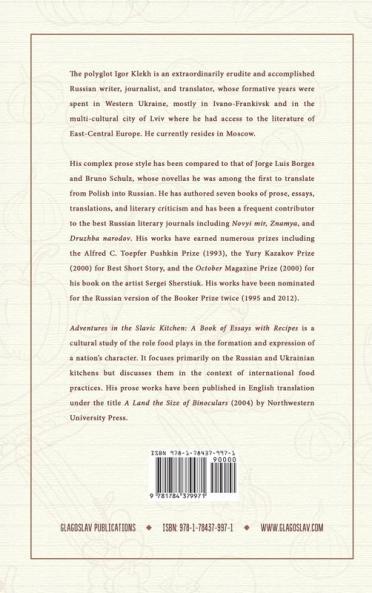 Adventures in the Slavic Kitchen: A book of Essays with Recipes