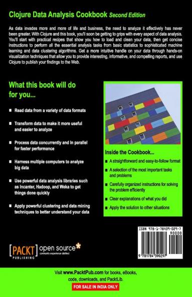 Clojure Data Analysis Cookbook- Second Edition