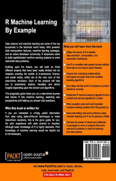 R Machine Learning By Example