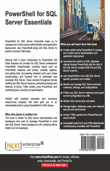 PowerShell for SQL Server Essentials