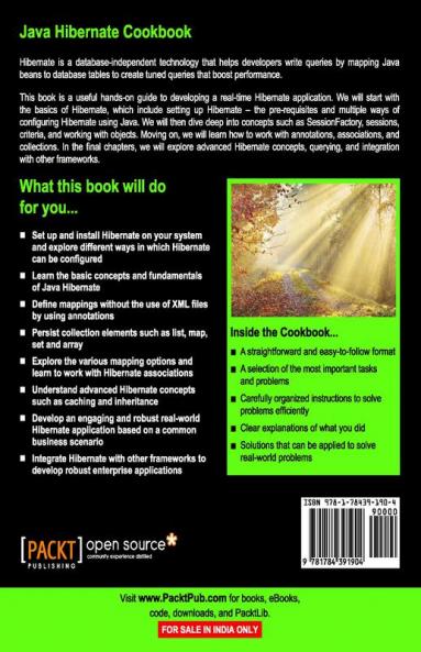Java Hibernate Cookbook