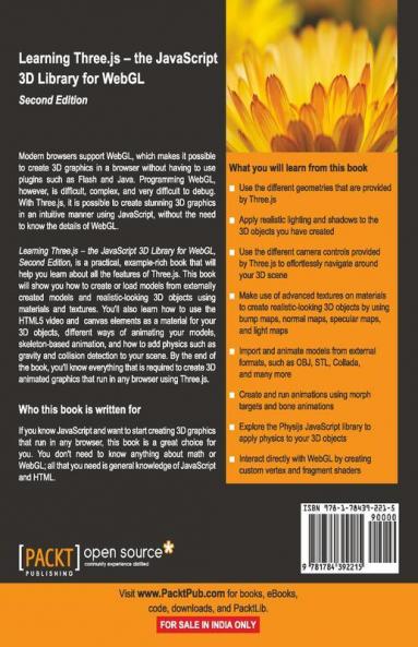 Learning Three.js - the JavaScript 3D Library for WebGL - Second Edition