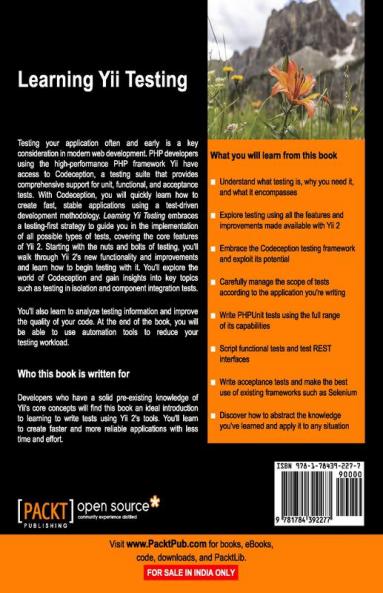 Learning Yii Testing