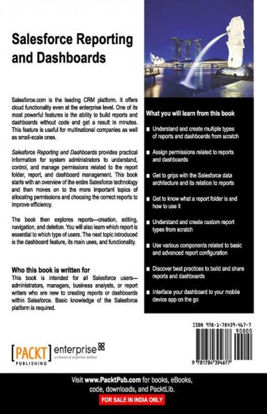 Salesforce Reporting and Dashboards