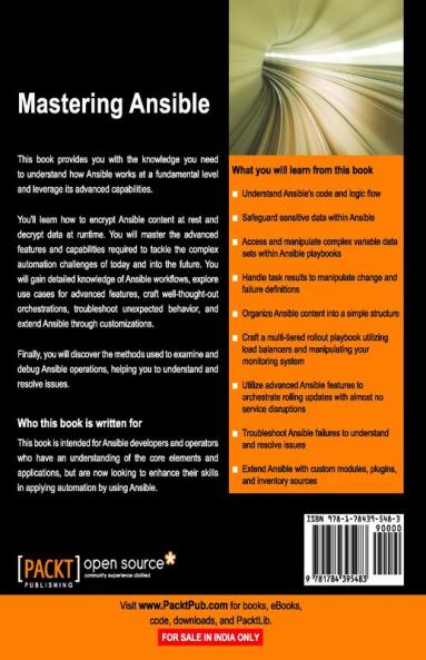 Mastering Ansible