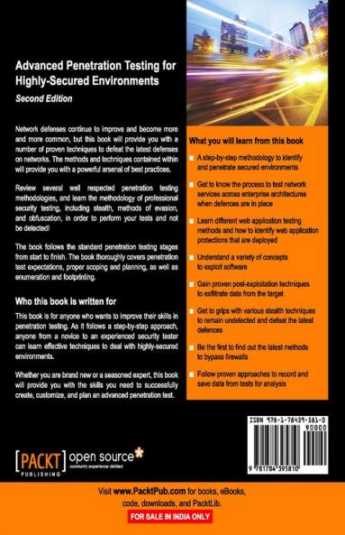 Advanced Penetration Testing for Highly-Secured Environments Second Edition