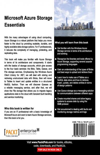 Microsoft Azure Storage Essentials