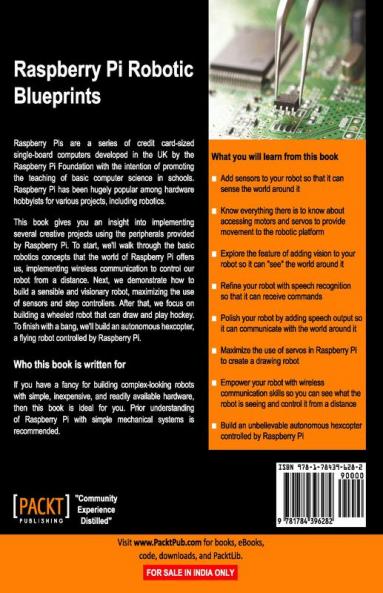 Raspberry Pi Robotic Blueprints